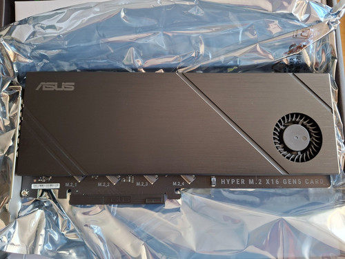 Asus hyper x16 - m.2, karte