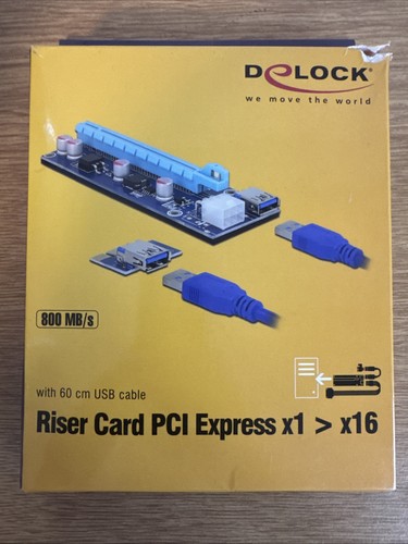 Delock riser card - riser,