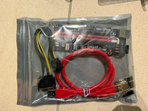Pci auf 16x powered - 1x, riser