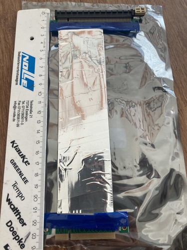 Pcie auf x16 - auf, 23,5cm